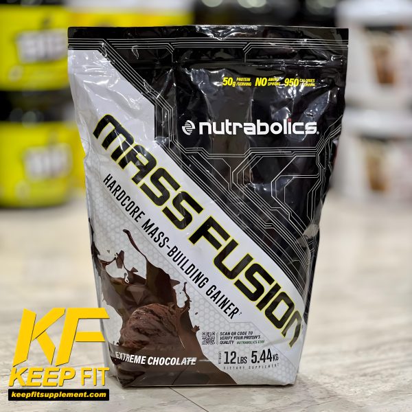 ماس فيوجن ٥.٤٤ كيلو
MASS FUSION 5.44 KG NUTRABOLICS