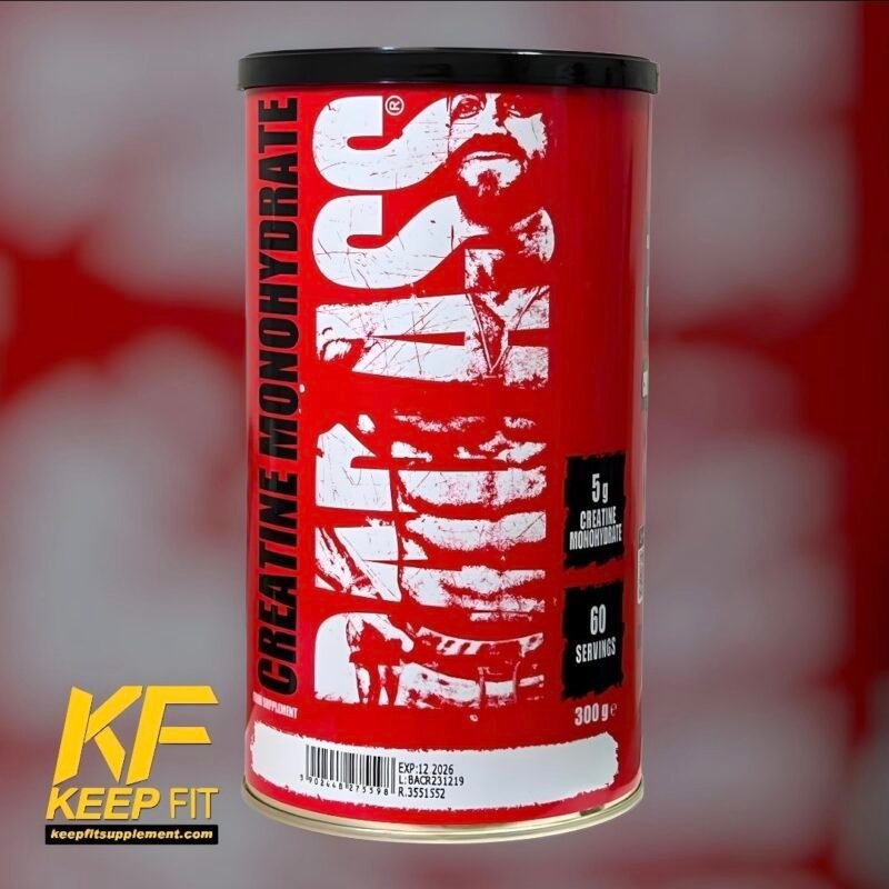 كرياتين مونوهيدرات باد اسس ٣٠٠ جرام ٦٠ سكوب Creatine Monohydrate bad ass 300 gm 60 serv