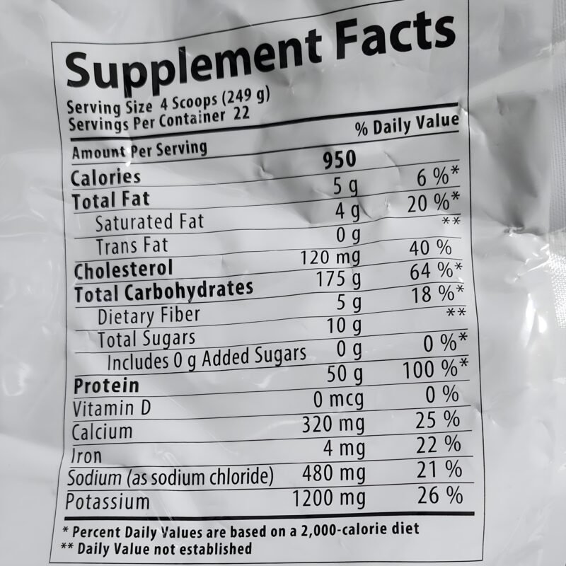 ⁦ماس فيوچن ٥.٤٤ كيلو MASS FUSION 5.44 KG NUTRABOLICS⁩ - الصورة ⁦3⁩