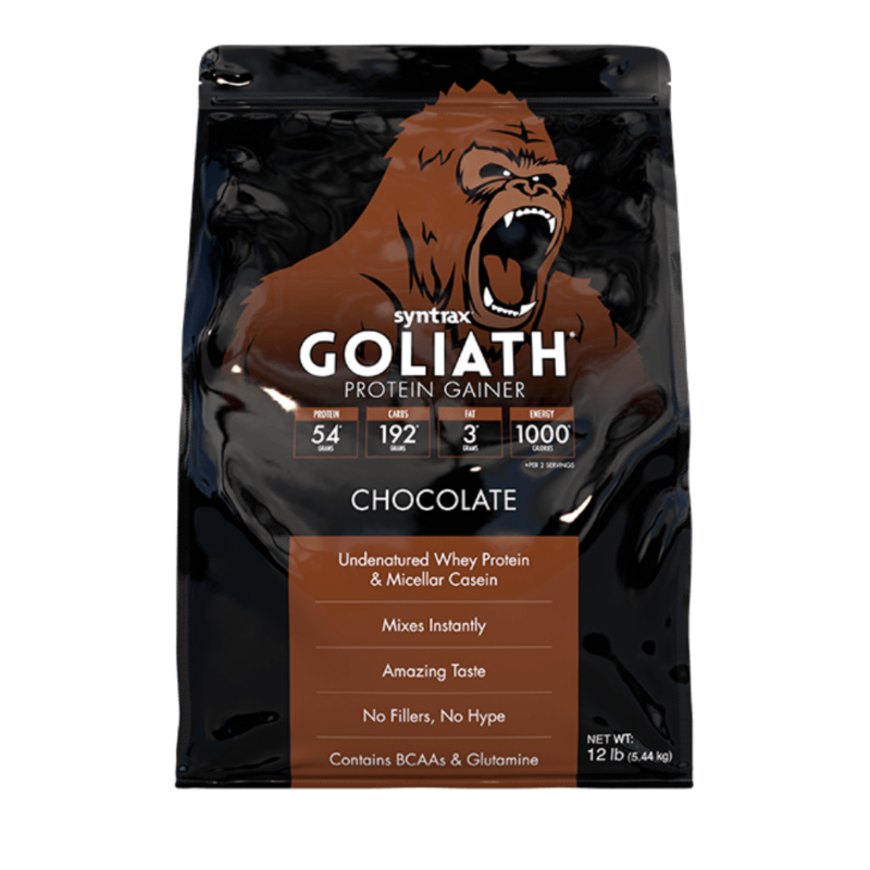 ⁦جولياص ماس جينر Syntrax Goliath protein gainer 5.5kg⁩ - الصورة ⁦4⁩