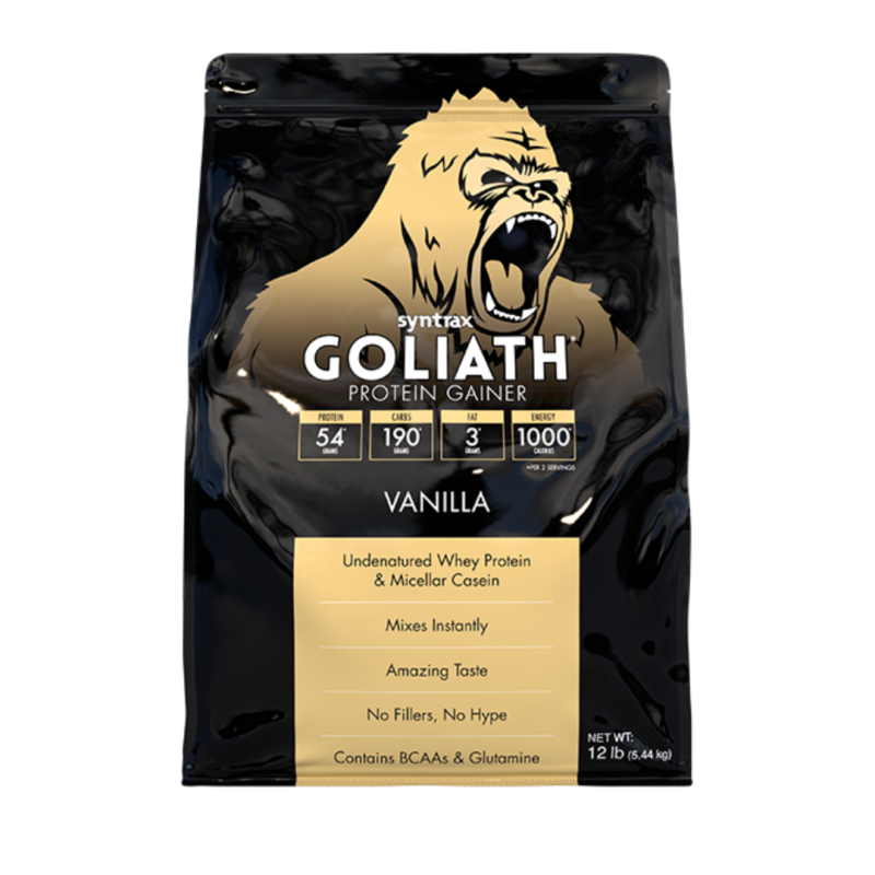 ⁦جولياص ماس جينر Syntrax Goliath protein gainer 5.5kg⁩ - الصورة ⁦3⁩