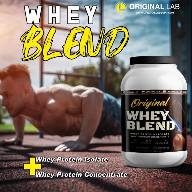 ⁦اوريجينال واي بليند ١ كيلو ٣٢ سكوب Original Whey Blend 1 kg⁩ - الصورة ⁦7⁩