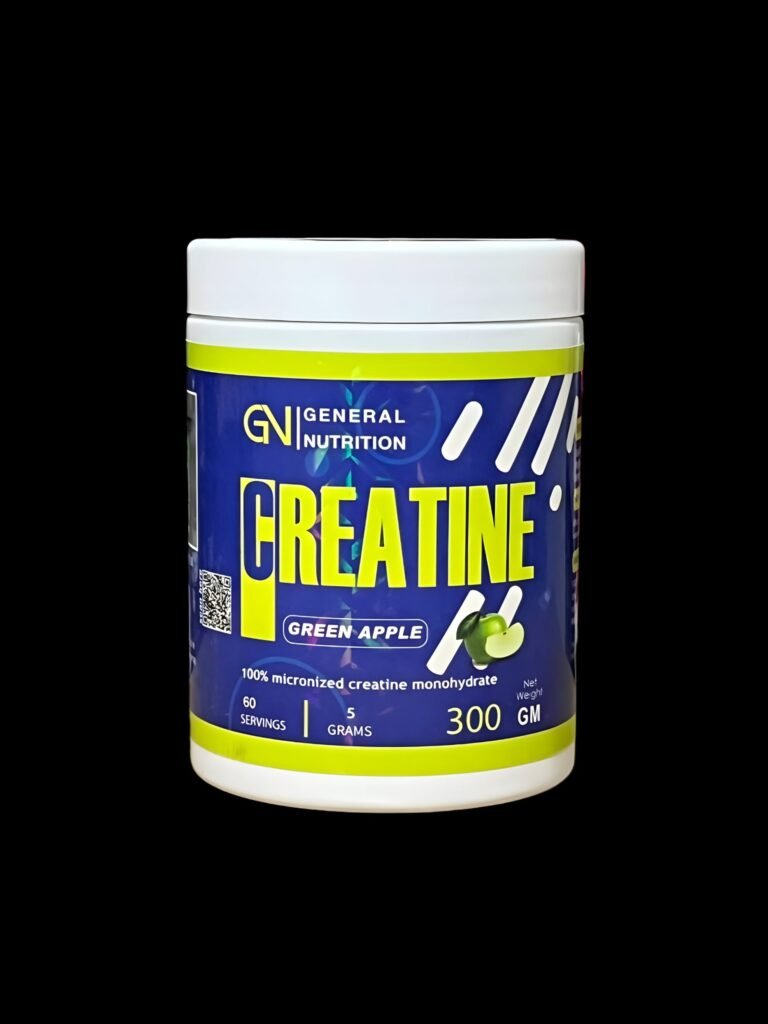 كرياتين مونوهيدرات جينرال نيوتريشن 300 جرام 60 سكوب creatine monohydrate general nutrition 300 gm 60 serv