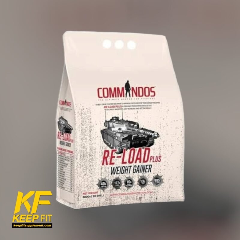 ⁦كوماندوز ماس جينر Commandos Re-Load Weight Gainer 5 kg⁩ - الصورة ⁦3⁩