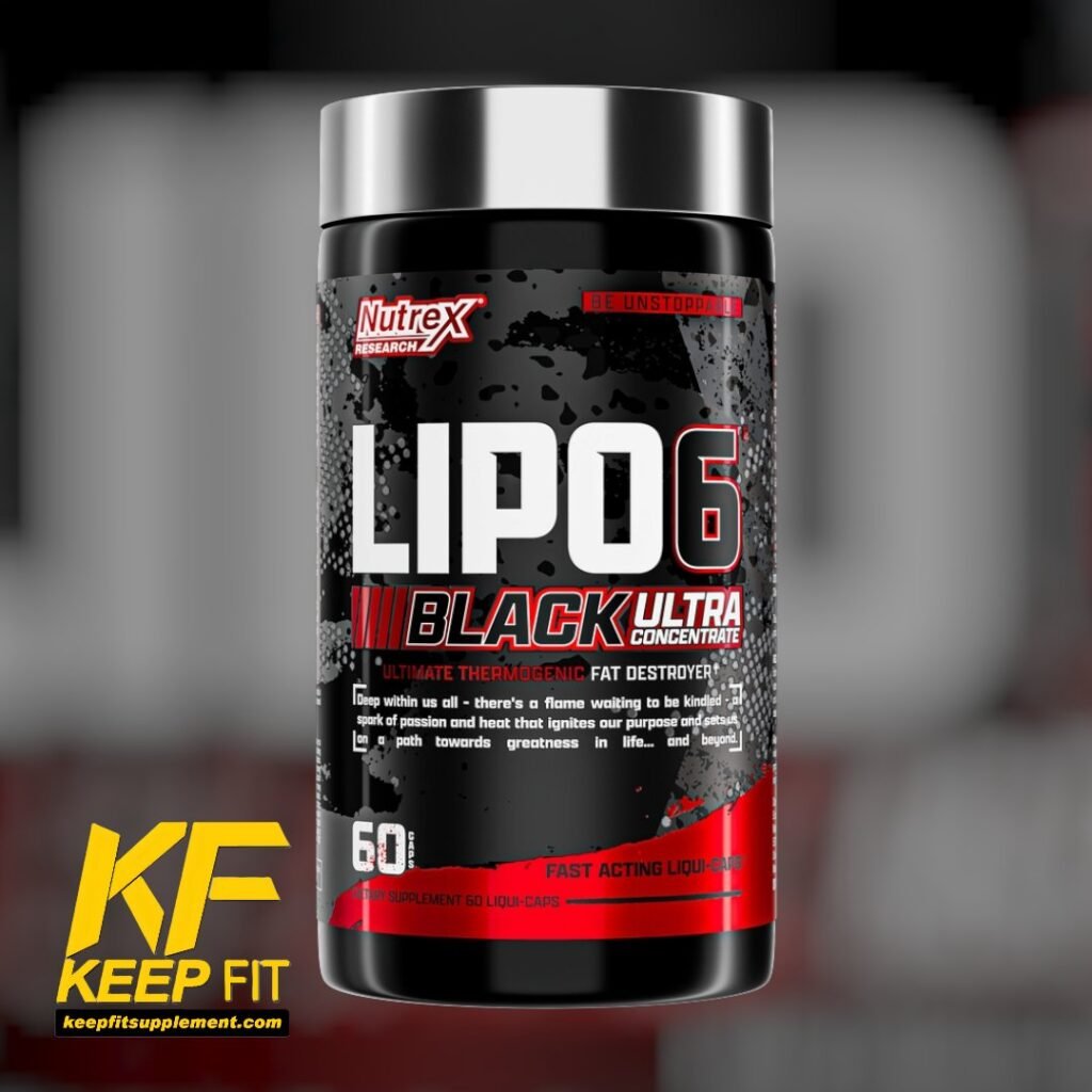 ليبو ٦ بلاك الترا٦٠ كبسوله Lipo 6 BLACK ULTRA 60 caps