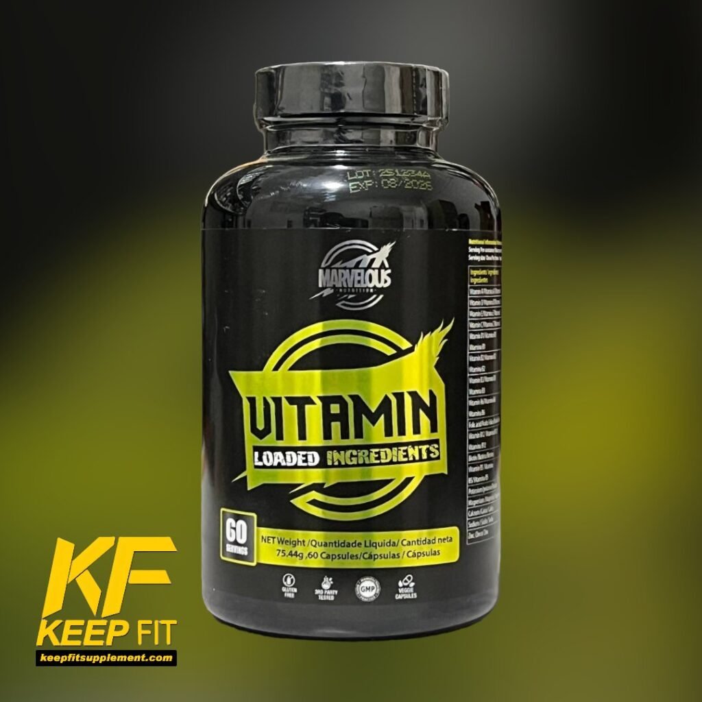 مالتي فيتامين مارفيلوس نيوتريشن الاسبانيه ٦٠ حبايه multi vitamin marvelous nutrition 60 servings