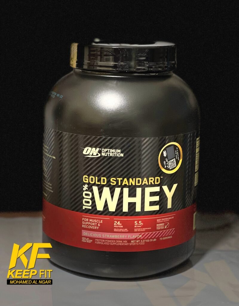 ⁦واي بروتين جولد ستاندرد ٢،٢ كيلو Whey protein gold standard 2,25 kg⁩ - الصورة ⁦4⁩