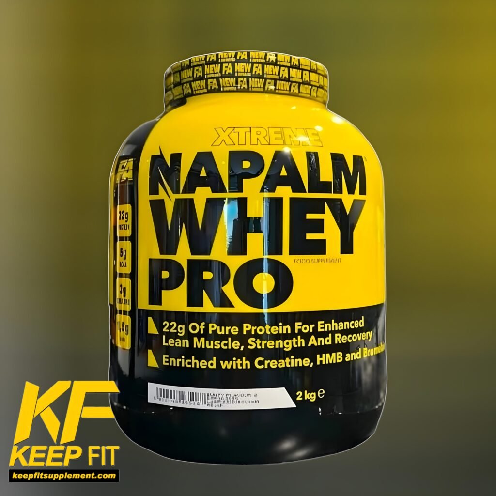 واي بروتين نابالم FA الاوروبي ٢ كيلو ٦٦ جرعه napalm whey protein 2 kg 66 serv