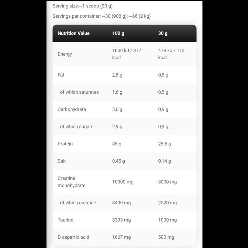 ⁦انابوليك ايزو واي ٢ كيلو ٦٦ جرعه كيفين ليفرون 
anabolic iso whey kevin levrone 2 kg 66 serv⁩ - الصورة ⁦2⁩