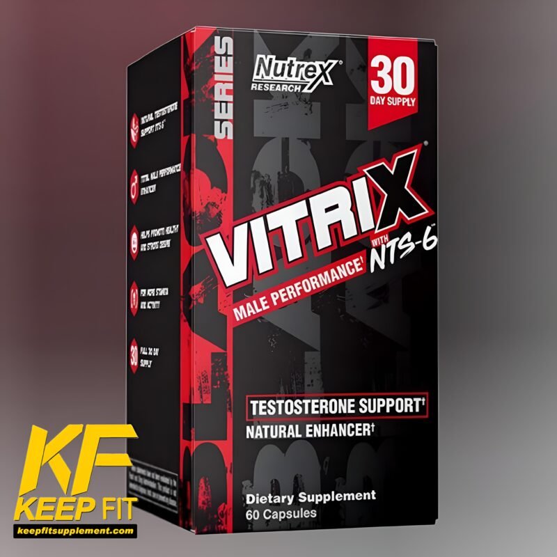 فتركس محفز تستوستيرون طبيعي نيوتركس ٦٠ كبسوله ٣٠ جرعه
vitrix testosterone support nutrex 60 caps 30 serv