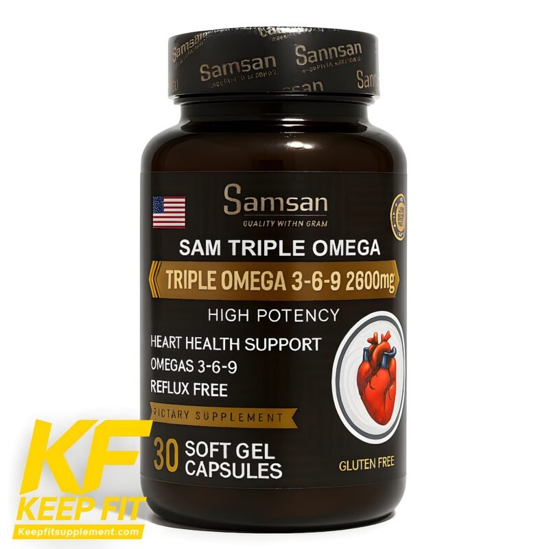 اوميجا ٣ سام سان ٣٠ حبايه
tiple omega 3-6-9 samsan 30 capsules