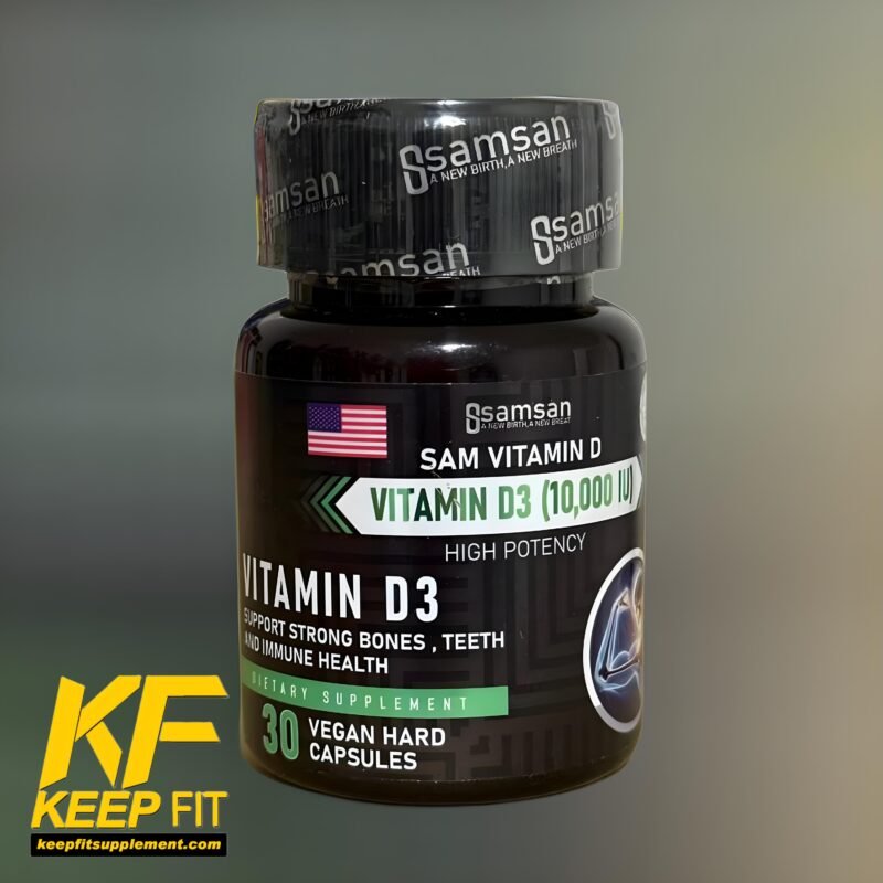 فيتامين D3 سام سان ٣٠ حبايه
vitamin D3 10000 samsan 30 tab