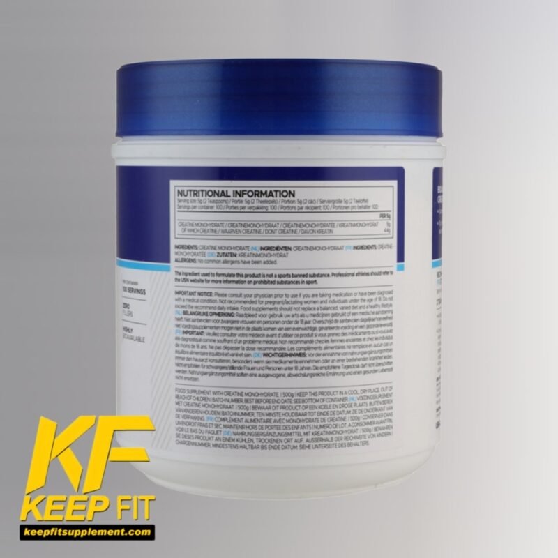 ⁦كرياتين بيور USN ٥٠٠ جرام ١٠٠ جرعه 
PURE CREATINE USN 500 GM 100 SERV⁩ - الصورة ⁦2⁩