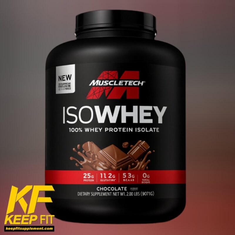 ⁦ايزوليت بروتين مصل تك ١ كيلو ٣٢ جرعه
ISO WHEY MUSCLETECH 1 KG 32 SERV⁩ - الصورة ⁦2⁩