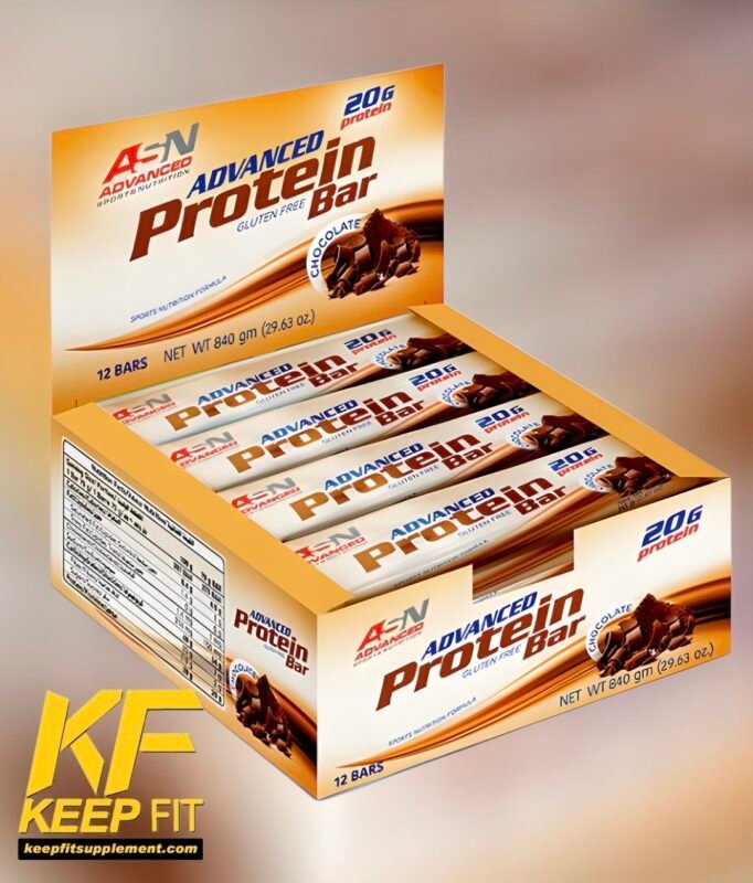 بروتين بار ادفانسد عبوه ١٢ قطعه
advanced protein bar – chocolate (12 bars)