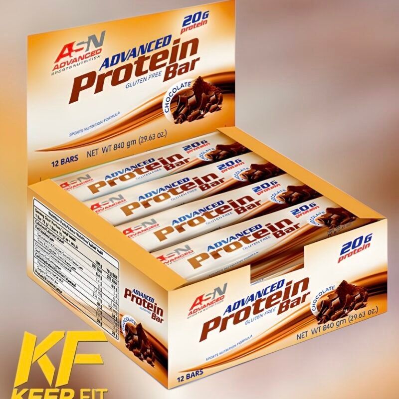 بروتين بار ادفانسد عبوه ١٢ قطعه
advanced protein bar - chocolate (12 bars)