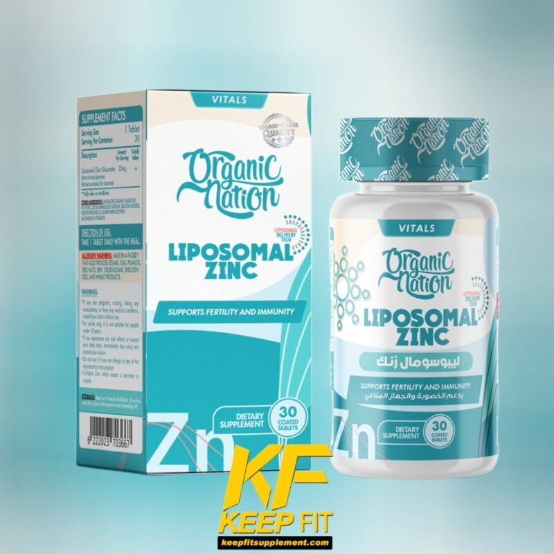 زنك ٣٠ حبايه اورجانيك نيشن 
Zinc Gluconate 30 Tablets organic nation