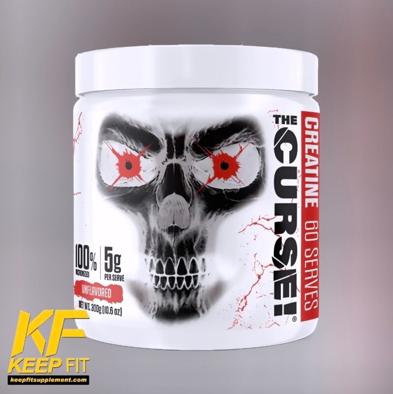 Creatine Monohydrate the curse 300 gm 60 serv